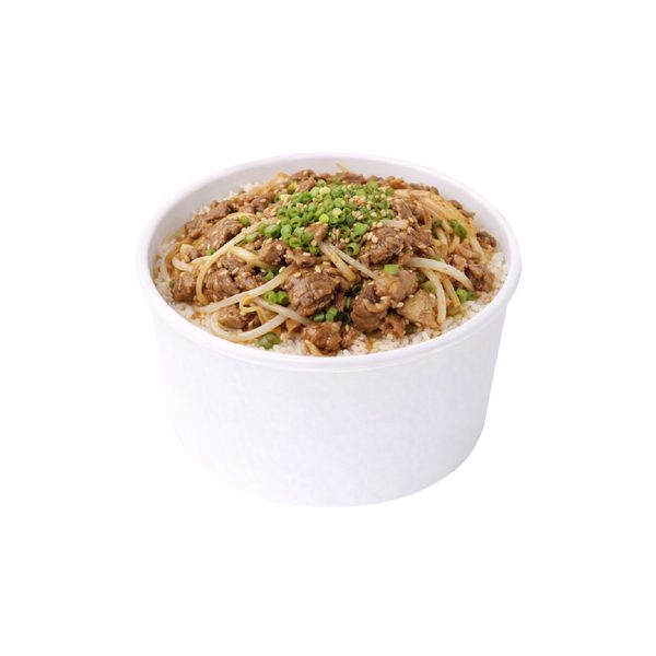 숙주차돌덮밥