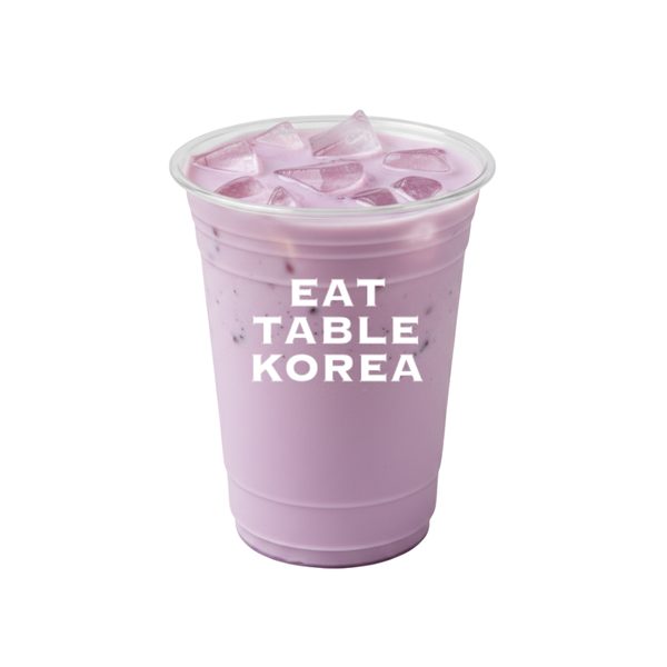 자색고구마라떼